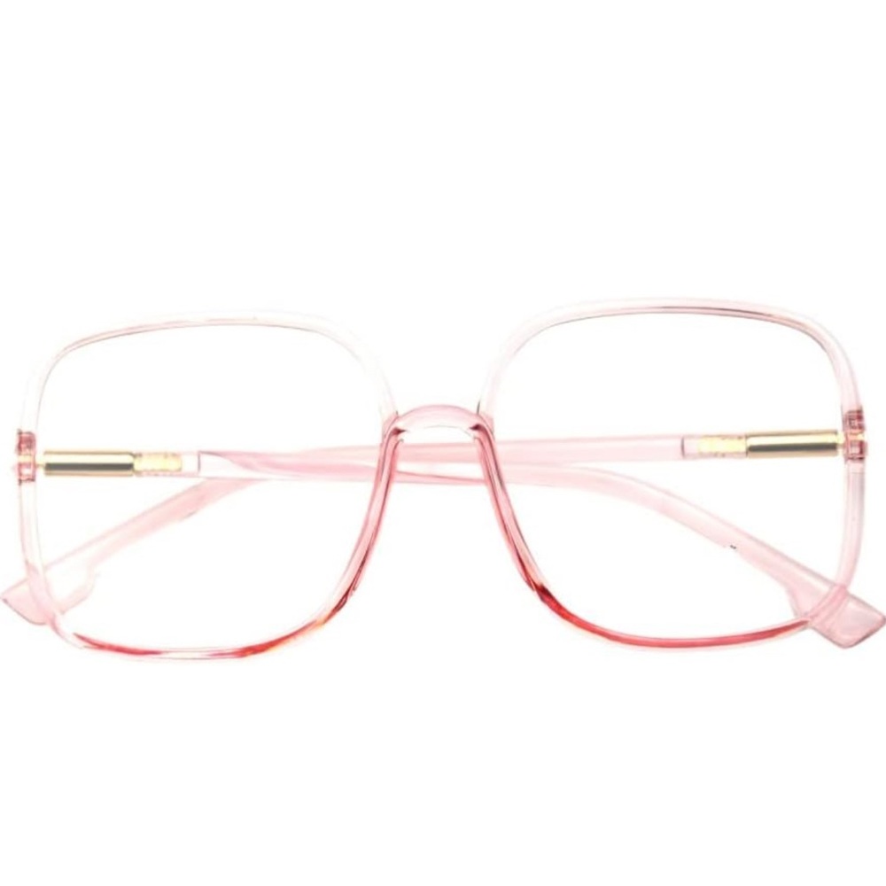 Retro Blue Light Blocking Glasses Big frame